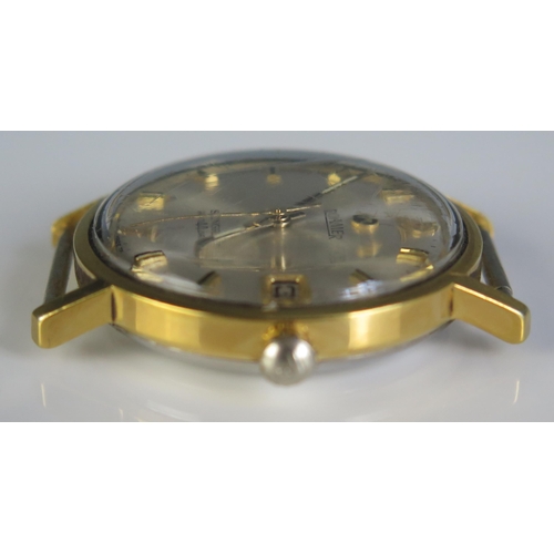 470 - A Roamer Stingray Gold Plated Wristwatch. Running