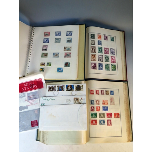 1647 - Two Albums of Victorian and later GB, Empire and Commonwealth Stamps, album of world stamps, 1st Day... 