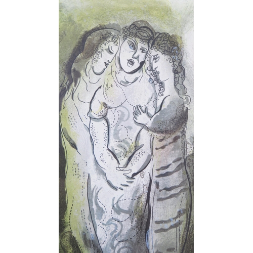 933 - Marc Chagall (1887 - 1985) Russian - French modernist artist, whose varied, often symbolistic, style... 