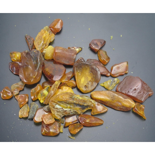 83 - Rough Amber, c. 120g