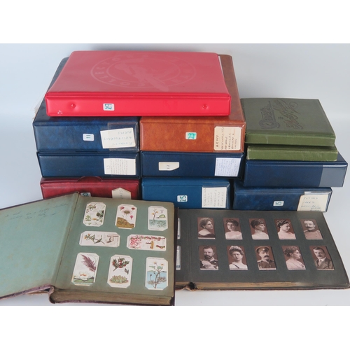 1099A - A Large Collection of Cigarette Cards including Imperial, Churchman, John Player, Ogdens, Lambert & ... 