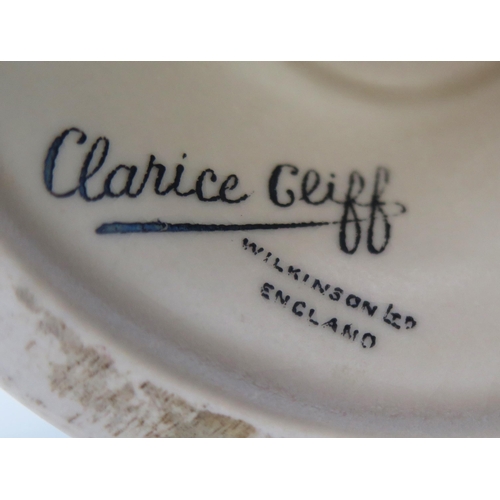 1144 - A Clarice Cliff pottery vase with 