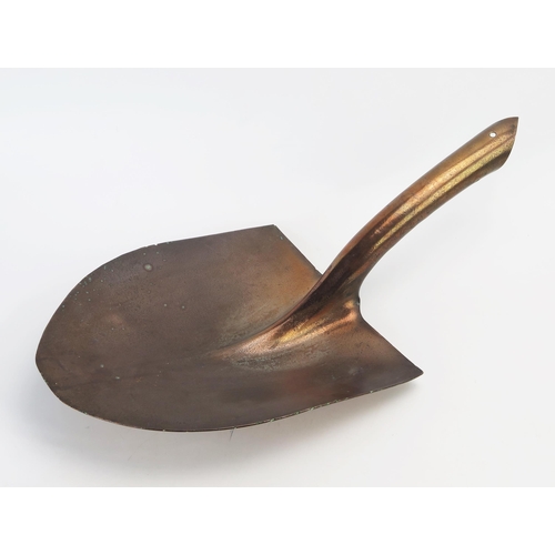 1196 - A Copper shovel, lacks wood handle.