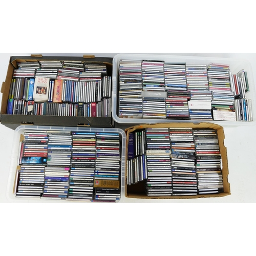 1212 - A Large Collection of Classical, Baroque, Romantic, etc. CDs including Purcell, Mendelssohn, Teleman... 