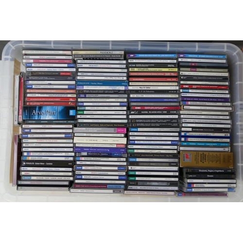 1212 - A Large Collection of Classical, Baroque, Romantic, etc. CDs including Purcell, Mendelssohn, Teleman... 