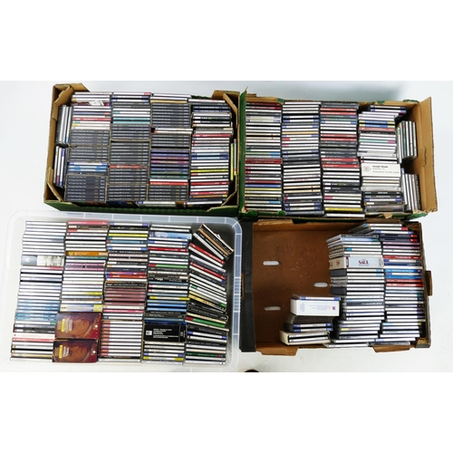 1213 - A Large Collection of Classical and Baroque CDs including large selections of Mozart, Handel, Haydn,... 