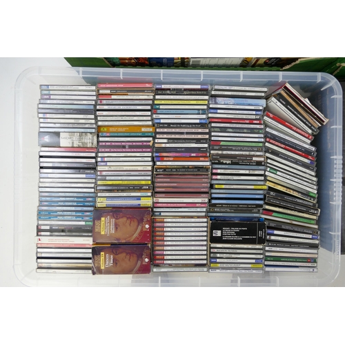 1213 - A Large Collection of Classical and Baroque CDs including large selections of Mozart, Handel, Haydn,... 