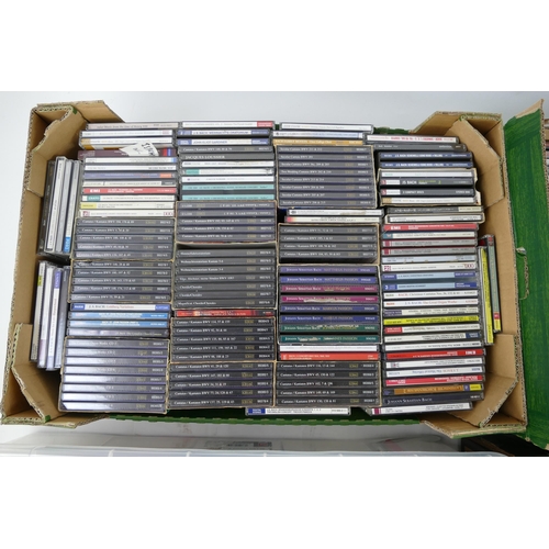 1213 - A Large Collection of Classical and Baroque CDs including large selections of Mozart, Handel, Haydn,... 