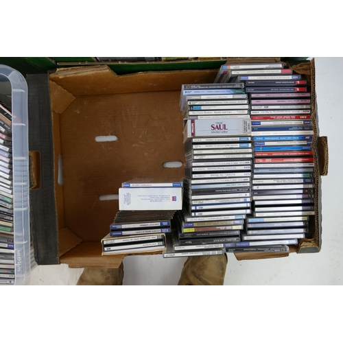 1213 - A Large Collection of Classical and Baroque CDs including large selections of Mozart, Handel, Haydn,... 