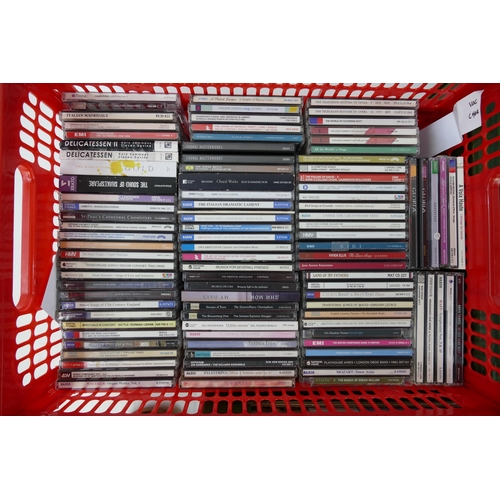 1217 - A Large Collection of Classical, Baroque, Romantic, etc. CDs including Pavarotti, Vivaldi, Vaughan W... 