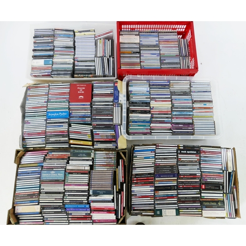 1218 - Large Collection of Choral, Vocal, Classical, Romantic, Baroque, etc CDs