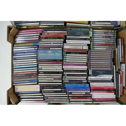 1218 - Large Collection of Choral, Vocal, Classical, Romantic, Baroque, etc CDs