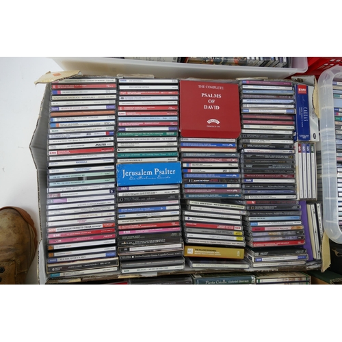 1218 - Large Collection of Choral, Vocal, Classical, Romantic, Baroque, etc CDs