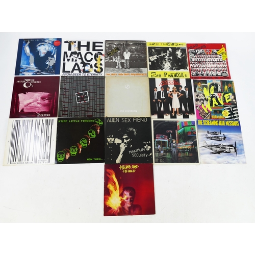 1219 - Collection of 33rpm Records including Siouxsie And The Banshees, Stiff Little Fingers, The Macclads,... 