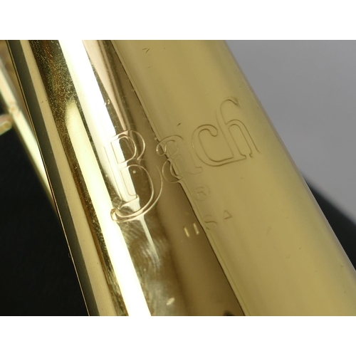 1226 - Bach USA Valve Trombone with Vincent Bach 7C Mouthpiece in Bach branded hard case