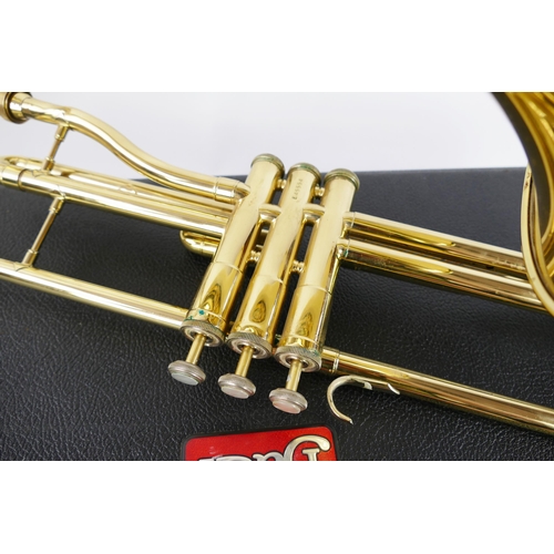 1226 - Bach USA Valve Trombone with Vincent Bach 7C Mouthpiece in Bach branded hard case