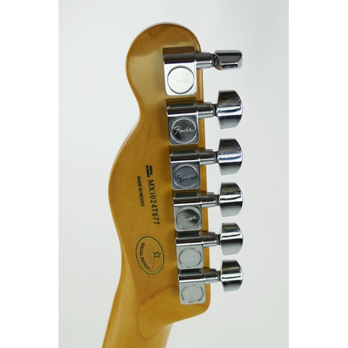 1230 - Fender Telecaster Special Edition Electric Guitar in Butterscotch, maple fretboard Made in Mexico, S... 