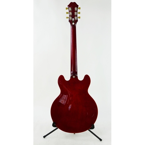 1232 - Epiphone Dot ES-339 Semi-Hollow Electric Guitar in Cherry Finish with Alnico Classic Pro Vintage Pic... 