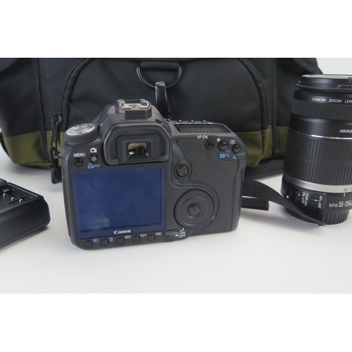 1237 - Canon EOS 50D Camera Body, EFS 10-22mm Ultrasonic, EFS 55-250mm, EFS 17-55mm lenses, comes with batt... 