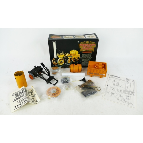 1256 - Hornby Stephenson's Rocket Construction Kit 3 1/2 Inch Gauge Static Model, appears complete together... 