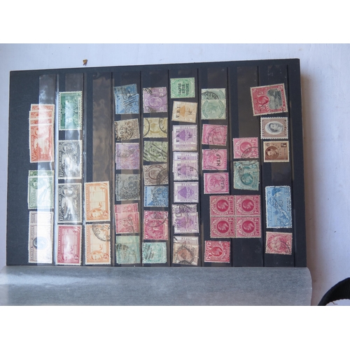 432 - A Collection of Stamps including a large number of Penny Reds, QEII Coronation stamps (some overstam... 