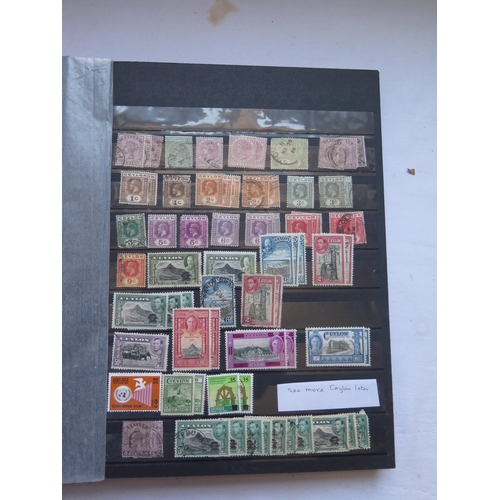 432 - A Collection of Stamps including a large number of Penny Reds, QEII Coronation stamps (some overstam... 