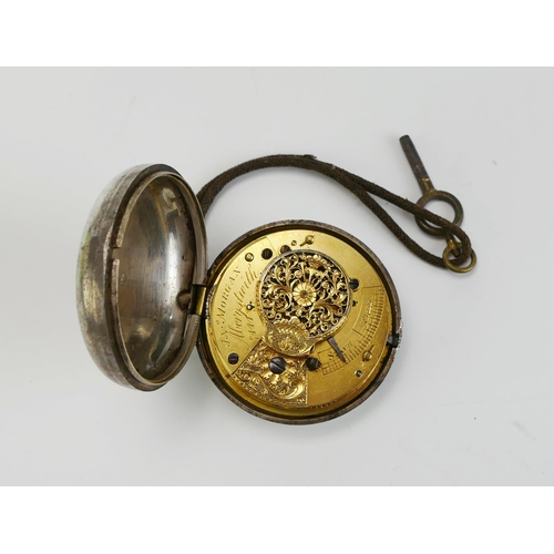 89 - K. Serkisoff & Co. of Constantinople .800 Silver Cased Pocket Watch (BILLODES movement), JN Morgan o... 