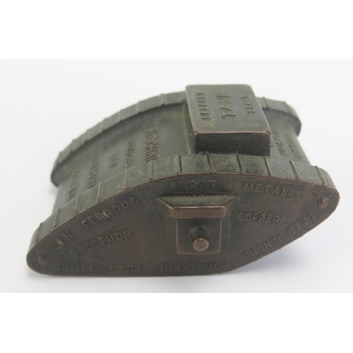 1606 - McKechnie Bros Ltd, Birmingham, and advertising model of a World War One tank, 8cm long.