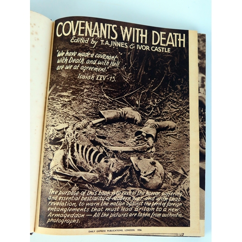 1610 - INNES (T.A.) & CASTLE (Ivor) Covenants with Death, Daily Express Publications, 1934.