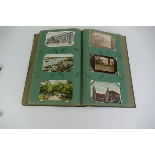 1679A - An album of Edwardian and later postcards, subjects include topographical, Royalty, patriotic, humou... 