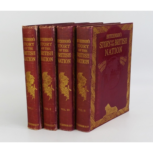 1689 - HUTCHINSON (Walter MA, FRGS, FRAI) ed., Hutchinson’s Story of the British Nation, 4 Vols., London, H... 