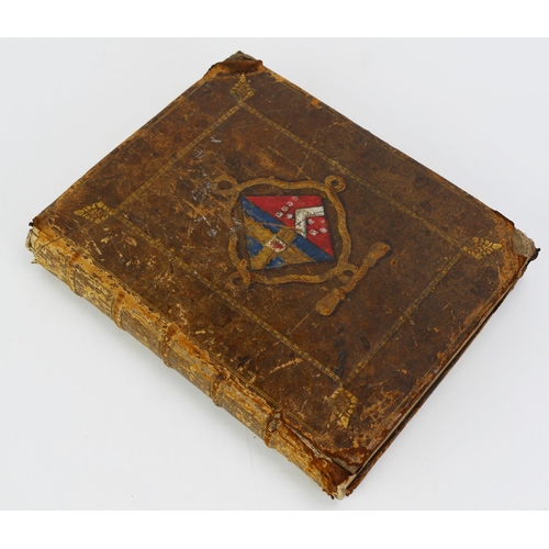 1693 - BASKETT (John), Book of Common Prayer, London 1724, calf crested front board.
Inscription on inside ... 