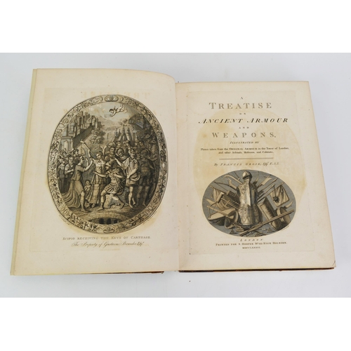 1694 - GROSE (Francis) A Treatise on Ancient Armour and Weapons, 2 parts in 1 vol., including Supplement, e... 