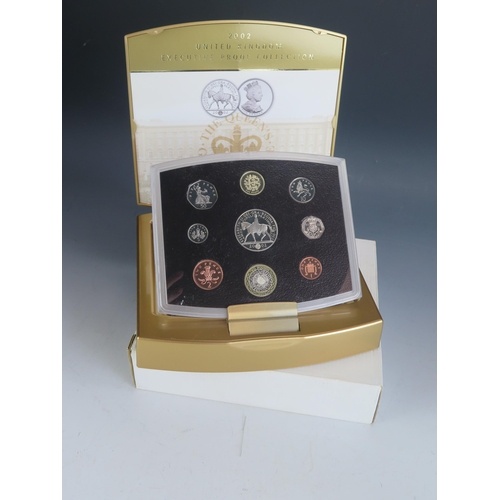 135 - A Royal Mint 2002 'Golden Jubilee' Executive Proof Coin Set in original box