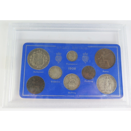 140 - An Edward VII 1908 Coin Set