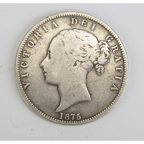 235 - A Victoria 1875 Silver Half Crown