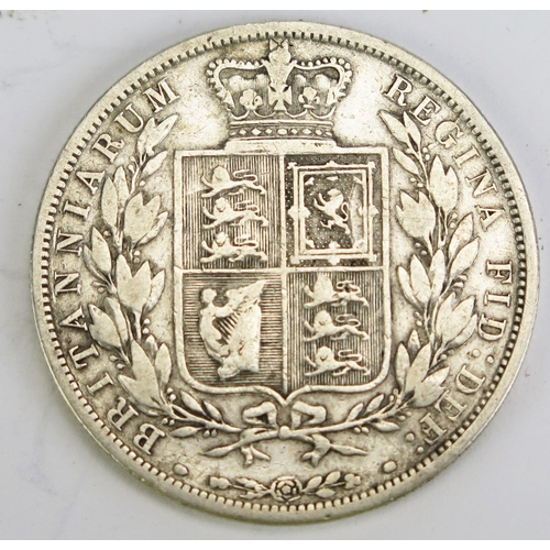 241 - A Victoria 1884 Silver Half Crown