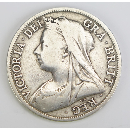 243 - A Victoria 1895 Silver Half Crown