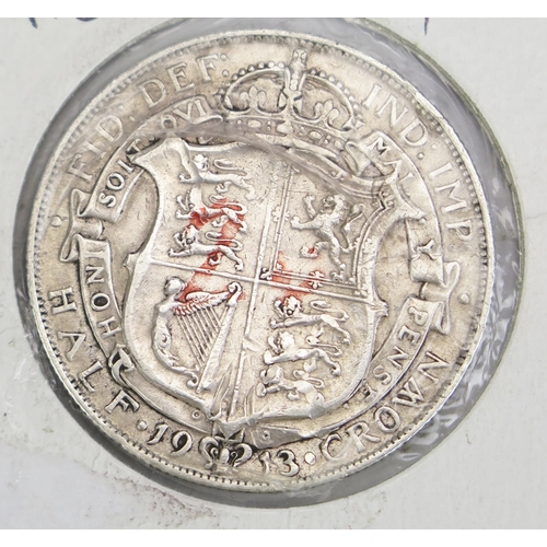 248 - A George V 1913 Silver Half Crown