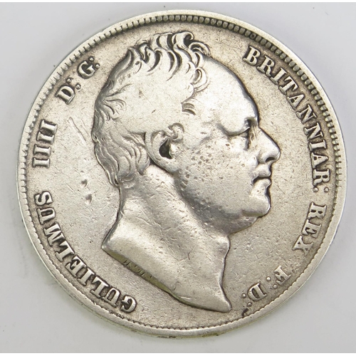 252 - A William IV 1837 Silver Half Crown