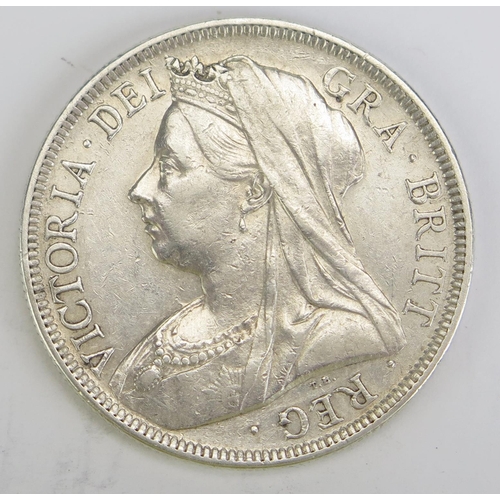 256 - A Victorian 1900 Silver Half Crown