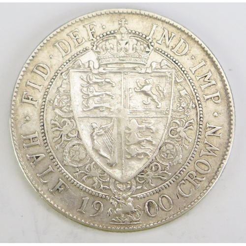 256 - A Victorian 1900 Silver Half Crown