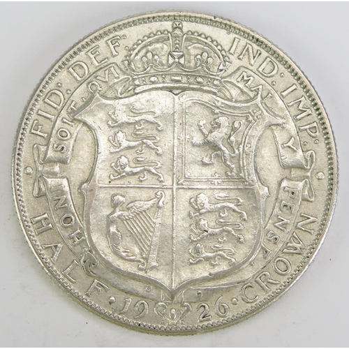 258 - A George V Silver Half Crown 1926