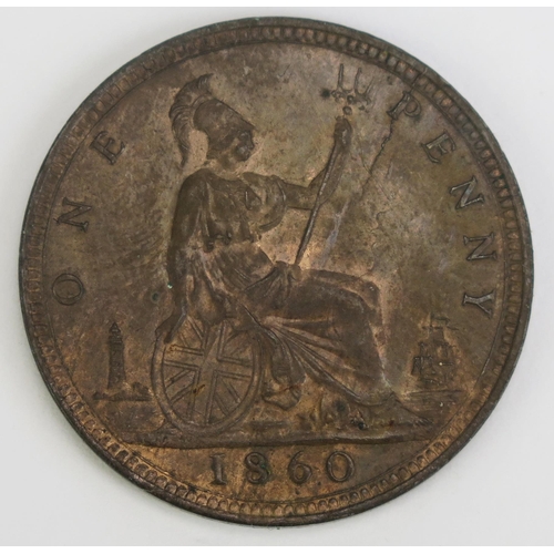 260 - A Victoria 1860 Bronze Penny