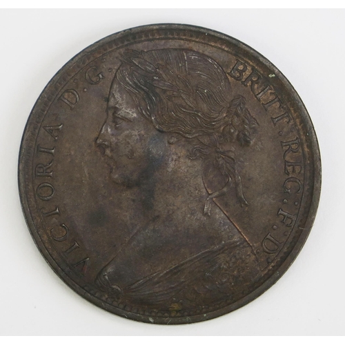 263 - A Victoria 1863 bronze Penny