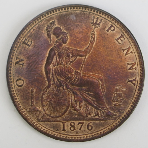 264 - A Victoria 1876 Bronze Penny