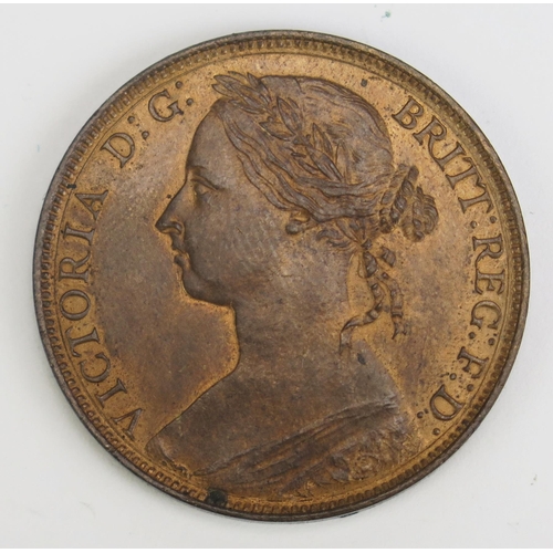 266 - A Victoria 1882 Bronze Penny