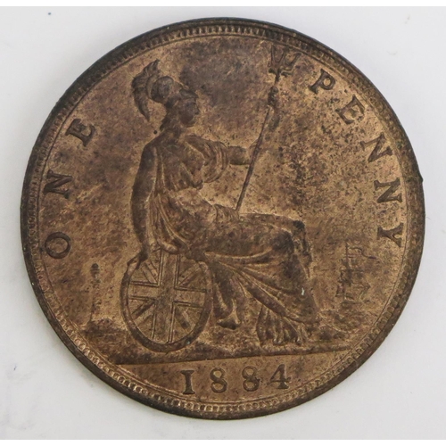 268 - A Victoria 1884 bronze Penny