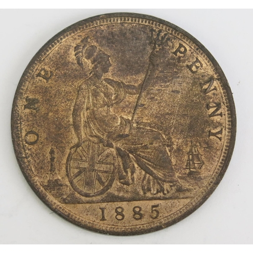 269 - A Victoria 1885 Bronze Penny