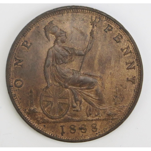 272 - A Victoria 1888 bronze Penny